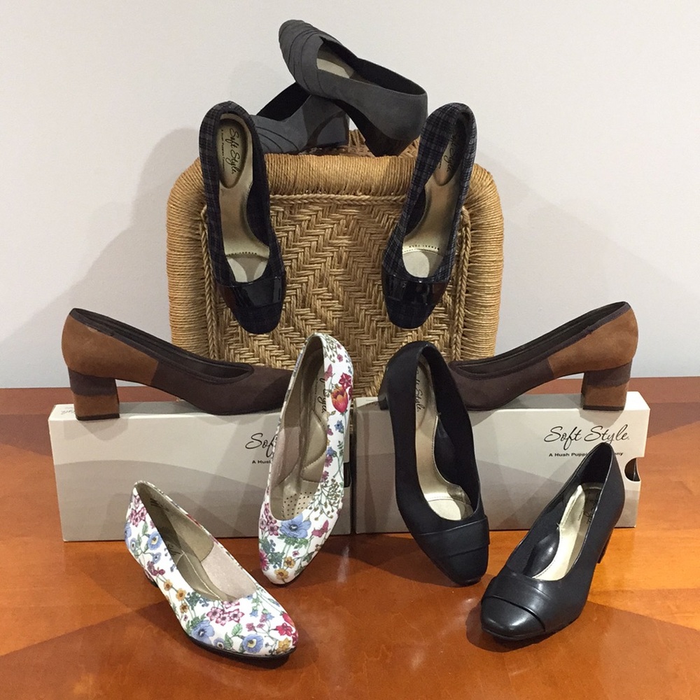 **Hush Puppies Extravaganza** FIVE Pairs for $100!